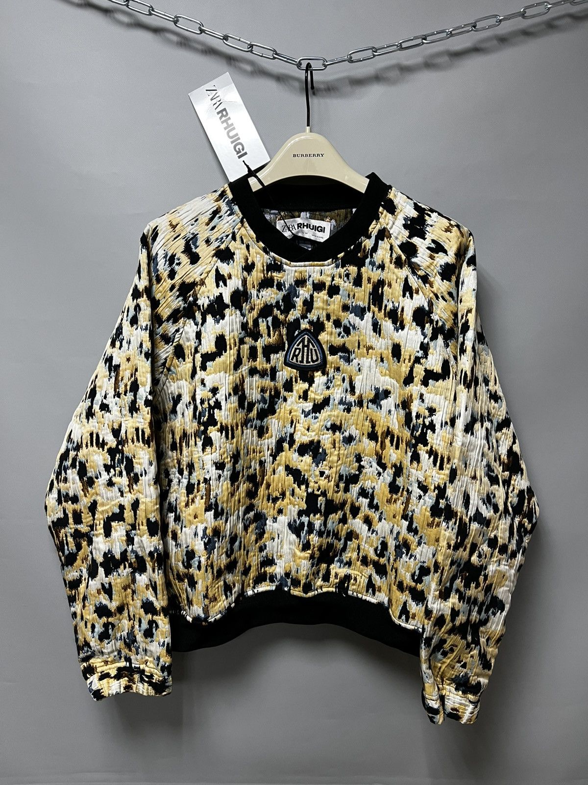 Rhude X Zara New Animal Printed Sweatshirt Rhuigi Men S New