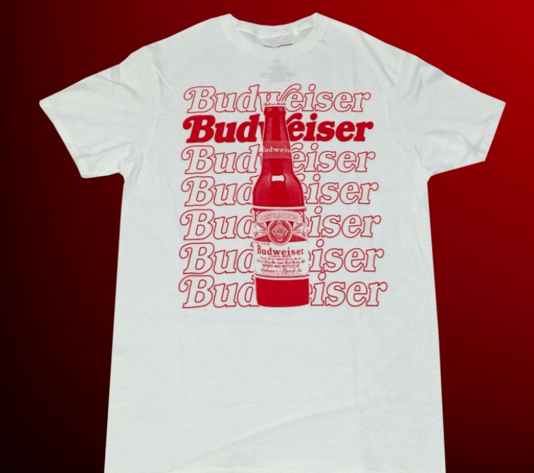 Vintage Deadstock Budweiser Bottle T Shirt Hoodie, Sweatshirt | FlexRushtees.com
