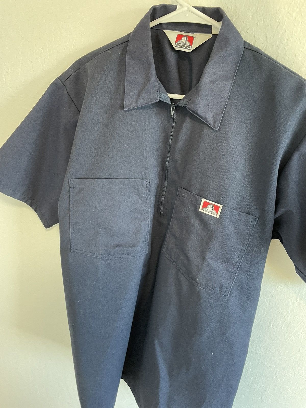 Davis Ben Davis Half Zip Work Shirt