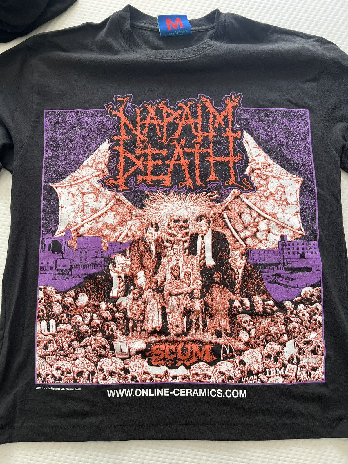 Online Ceramics Napalm Death Longsleeve T-Shirts, Hoodie, Sweatshirt | FlexRushtees.com