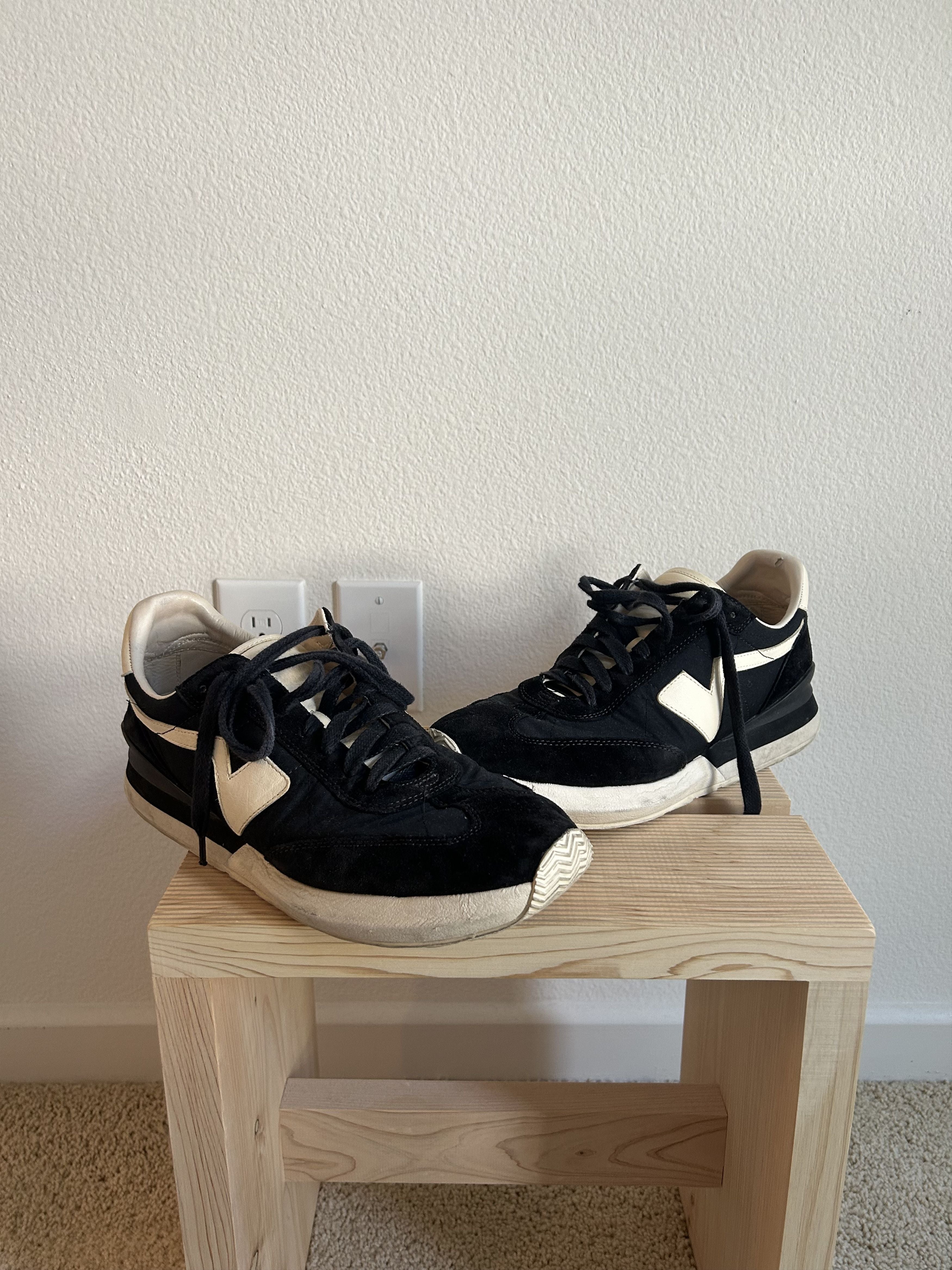 Visvim Fkt Runner Us Mens 12 Black