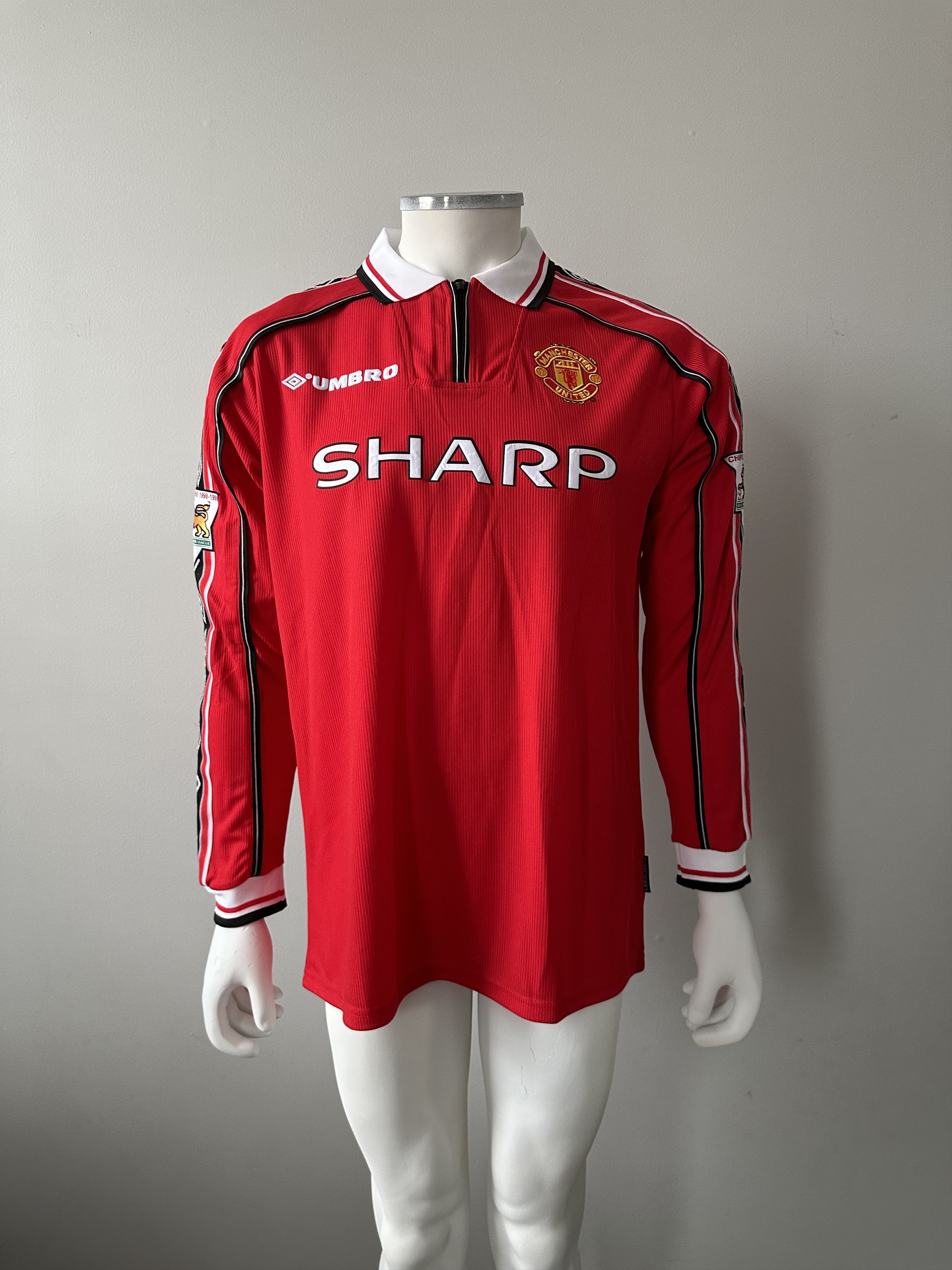 Umbro David Beckham Manchester United New Men S Red Soccer Jersey