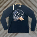 Barrow Mens Croft Barrow T Shirt Long Sleeve Medium Camping Outdoors Dark Blue