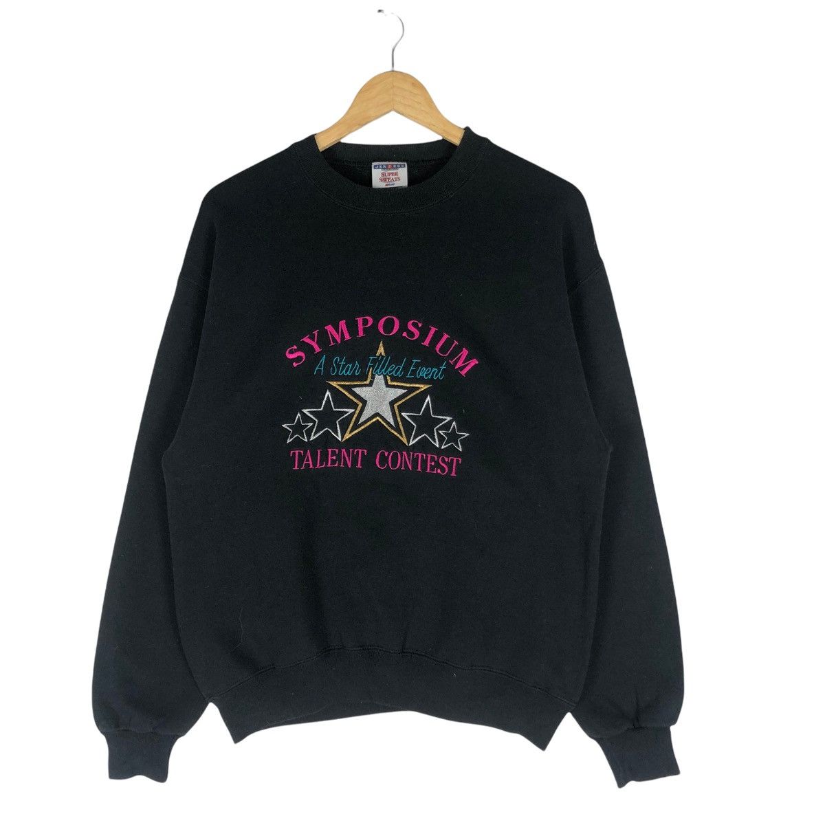 Vintage Jerzees Biglogo Pullover Crewneck Sweatshirt