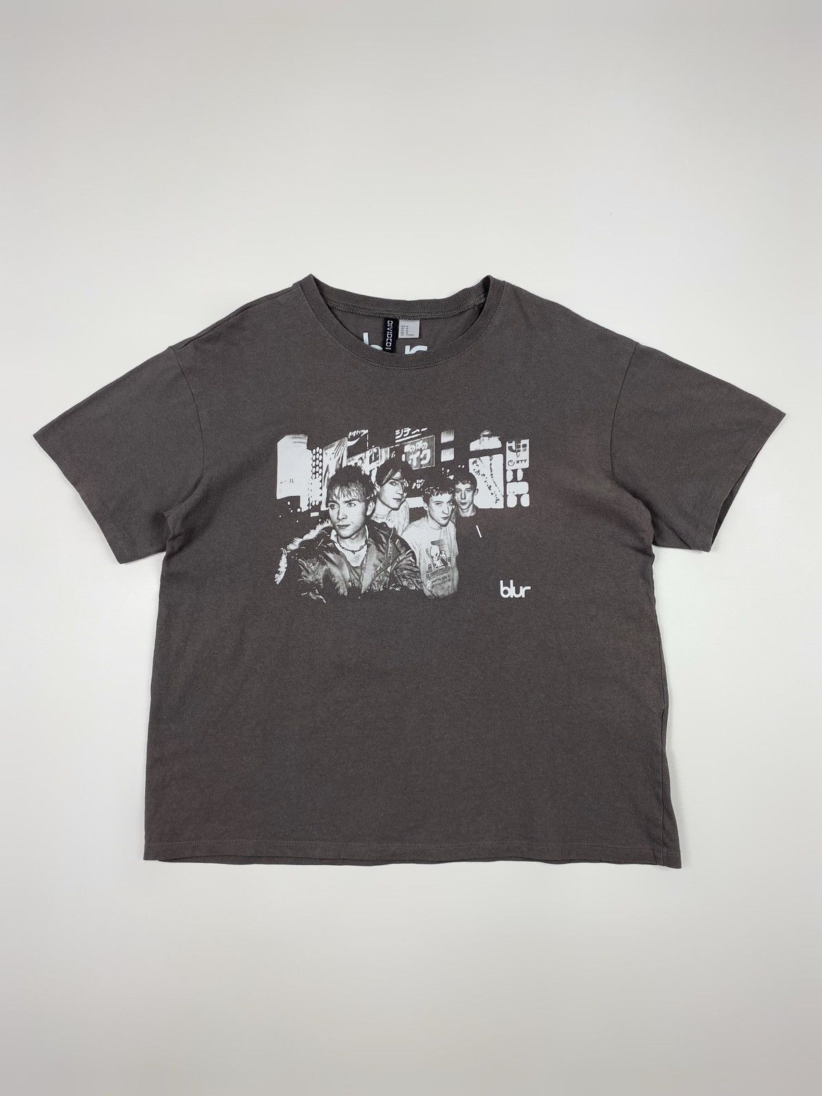 Blur Brit Pop Band Photo Graphic Boxy Tee Hoodie, Sweatshirt | FlexRushtees.com