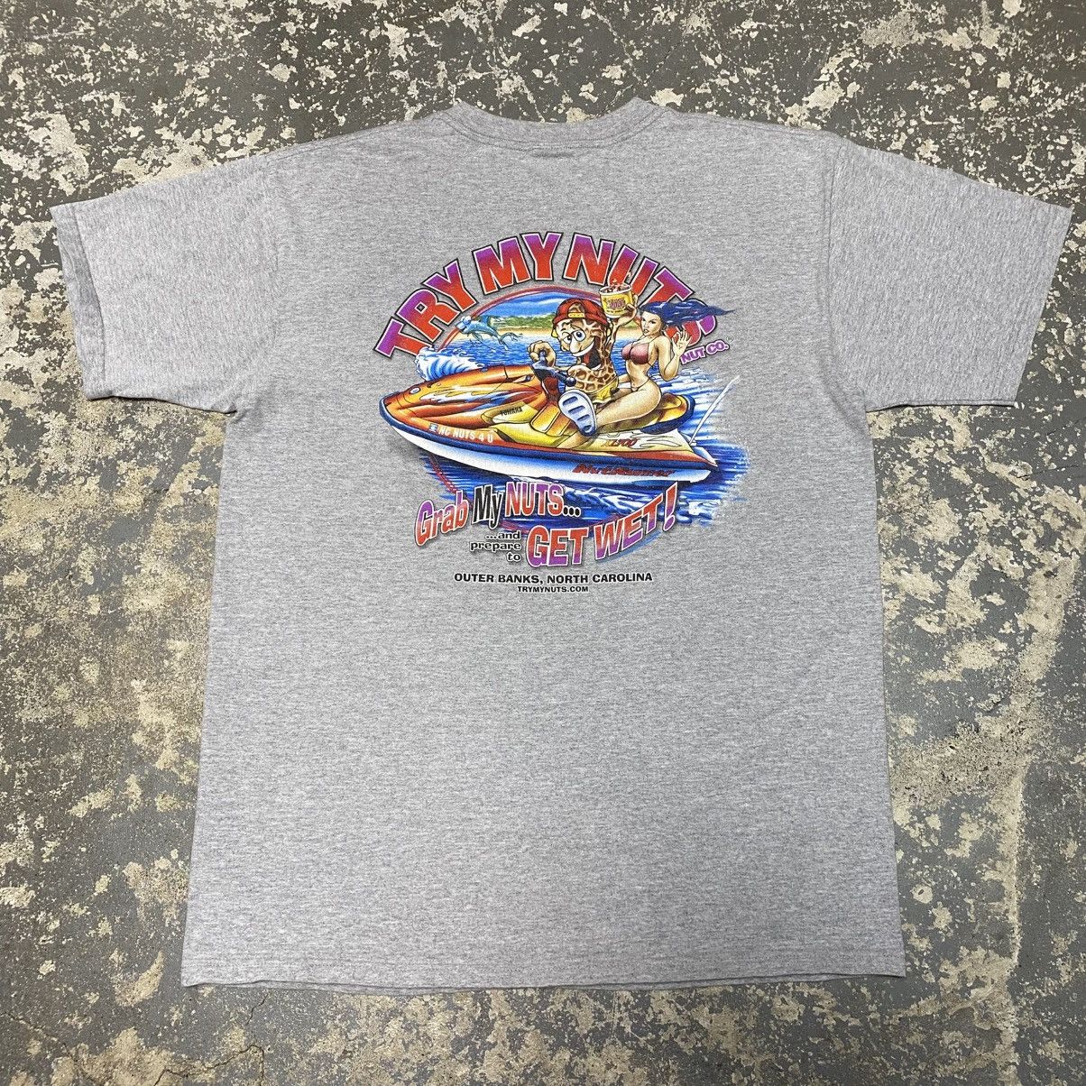 Vintage Try My Nuts Nuts Company Funny Parody Tshirt Hoodie, Sweatshirt | FlexRushtees.com