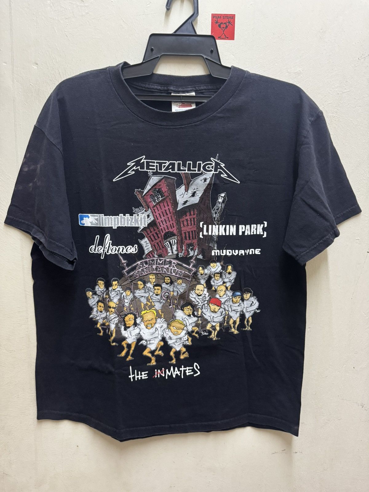Band Tees Vintage Summer Sanitarium Metallica Limp Bizkit Linkin Park Hoodie, Sweatshirt | FlexRushtees.com