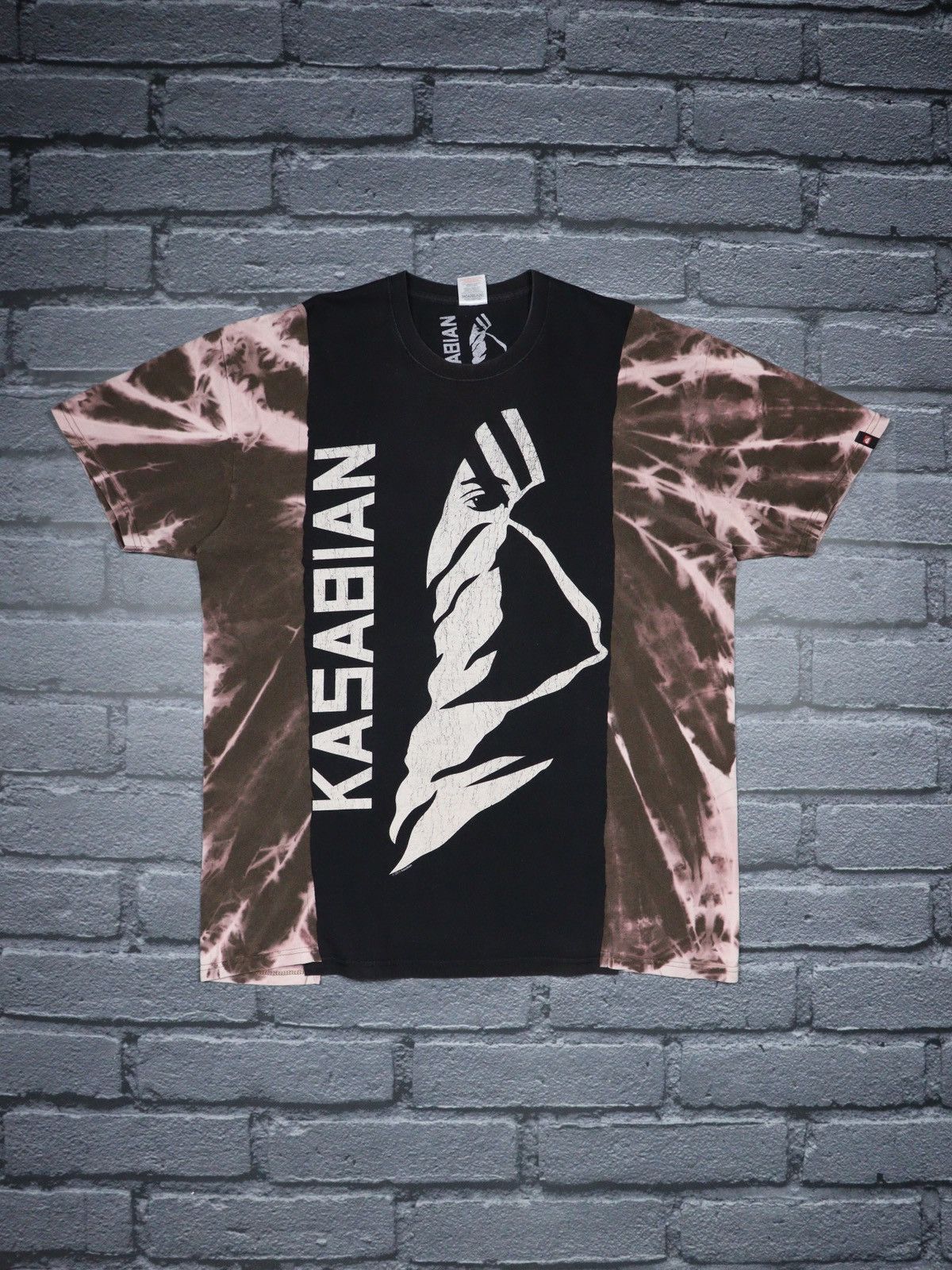 Band Tees Rebuild Kasabian Rock Band Tee Custom Tie Dyed Rare T Shirt
