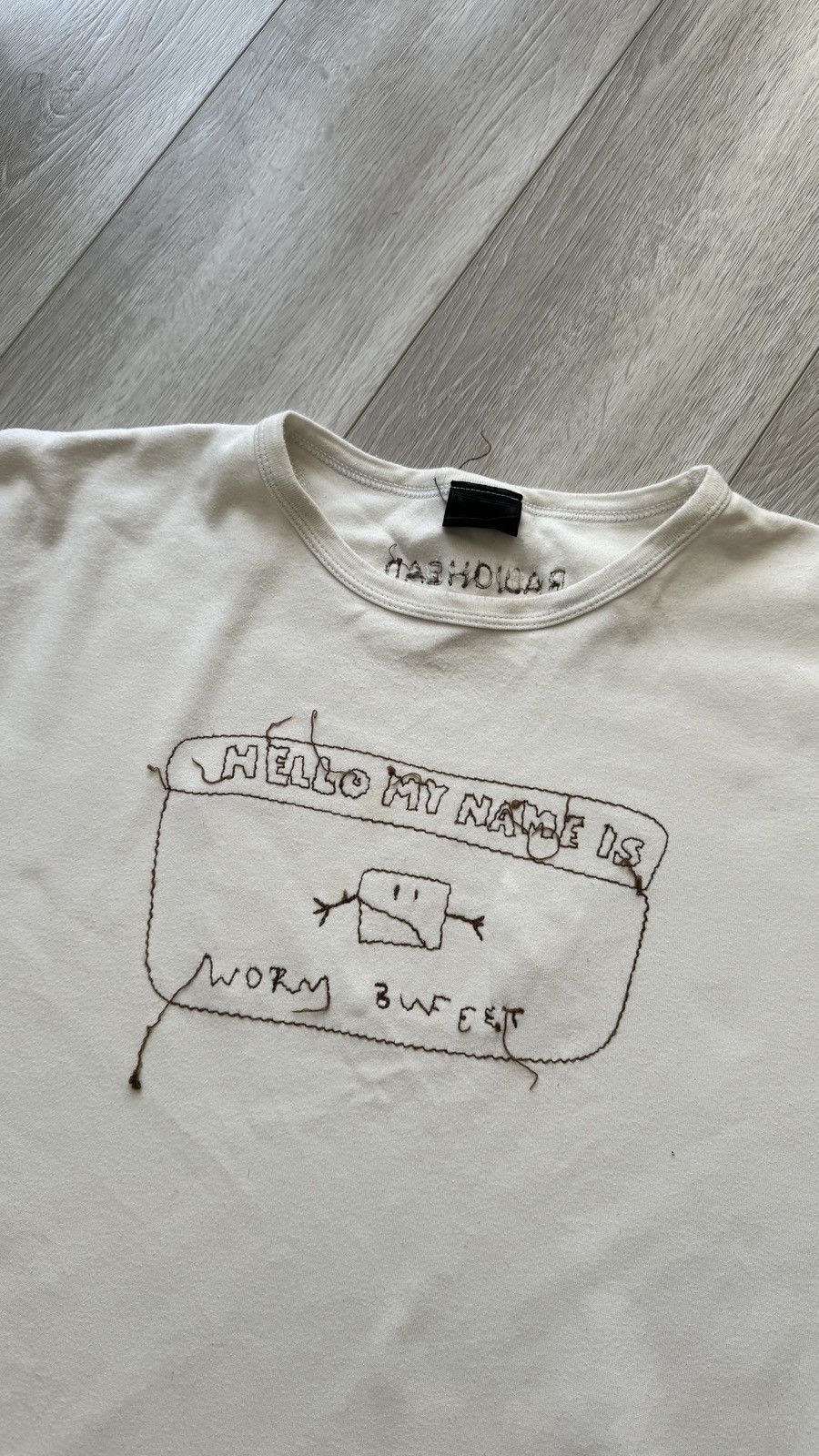 Vintage 1999 Radiohead Waste Product Tshirt Hoodie, Sweatshirt | FlexRushtees.com