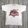 Vintage Snap On Tools Men S T Shirt White L 1980s Usa Made Graphic Print Car Logo 80s Retro Hoodie, Sweatshirt