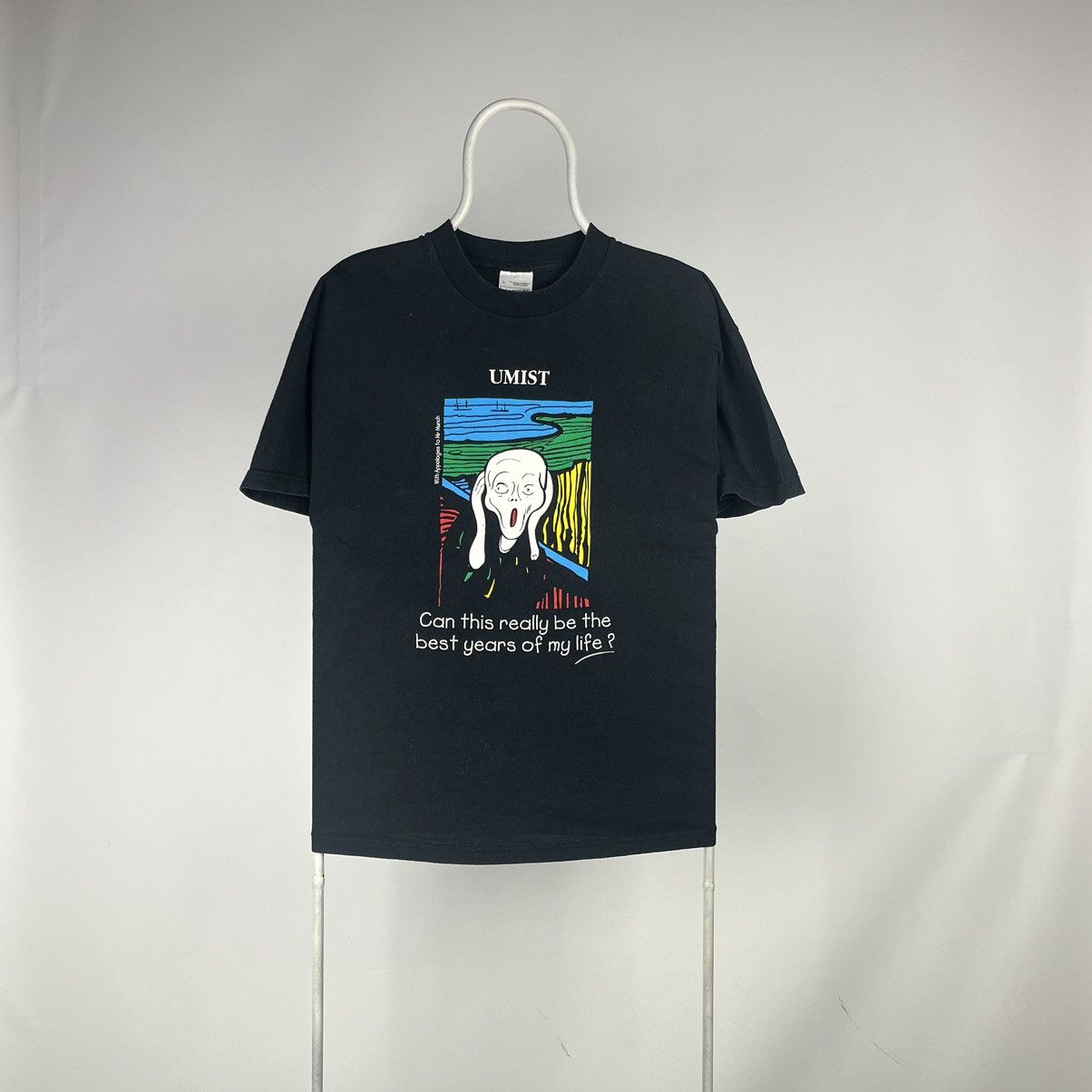 Band Tees Vintage 90s Edvard Munch Scream Art T Shirt Hoodie, Sweatshirt | FlexRushtees.com