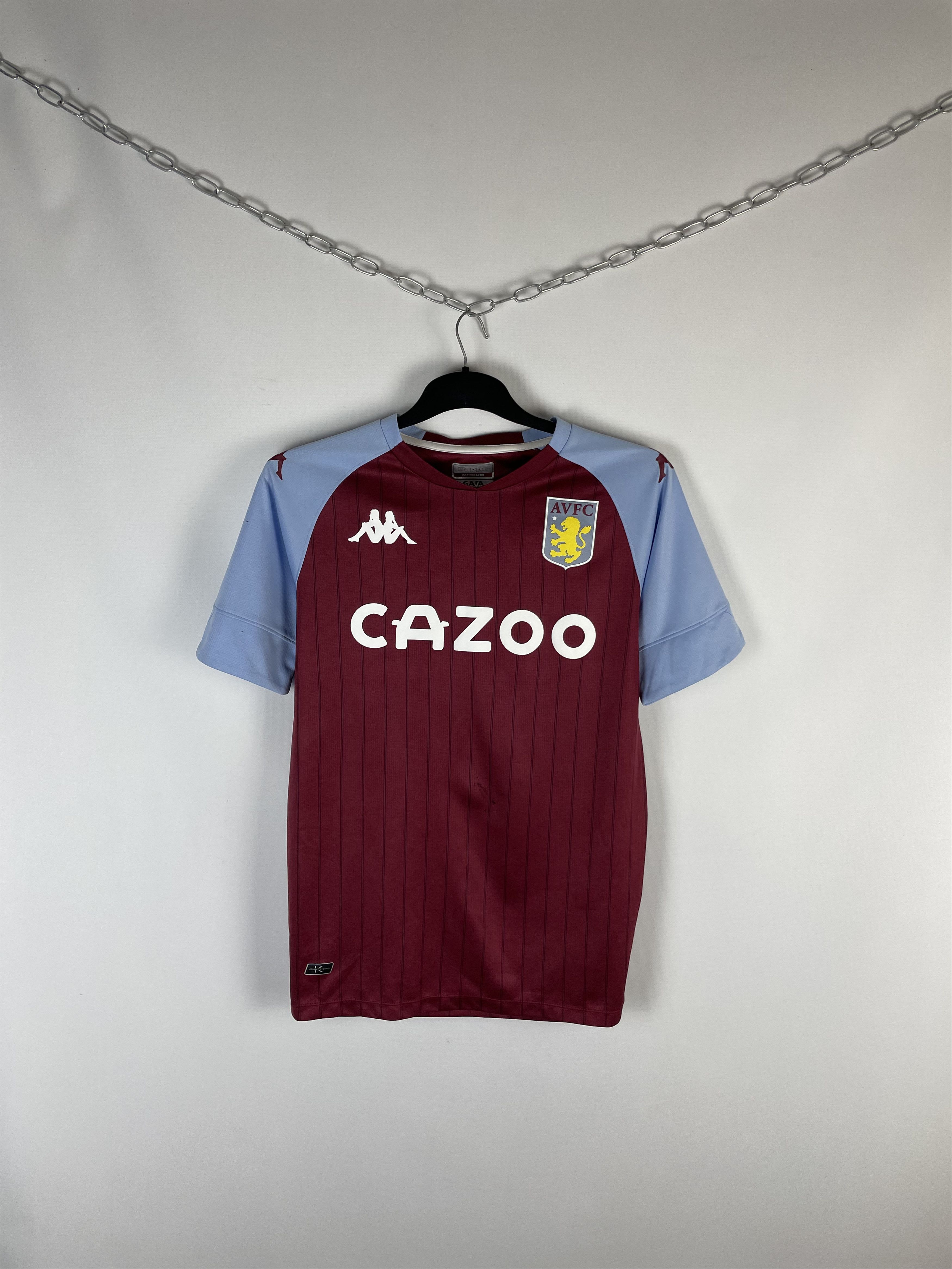 Vintage Kappa Aston Villa 10 Grealish Soccer Jersey