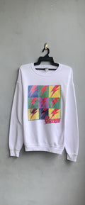 Junk Food David Bowie Bolt Vintage Sweatshirt T-Shirts, Hoodie | FlexRushtees.com
