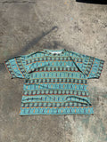 Vintage 80s Quiksilver Aztec Surf Stussy Tee