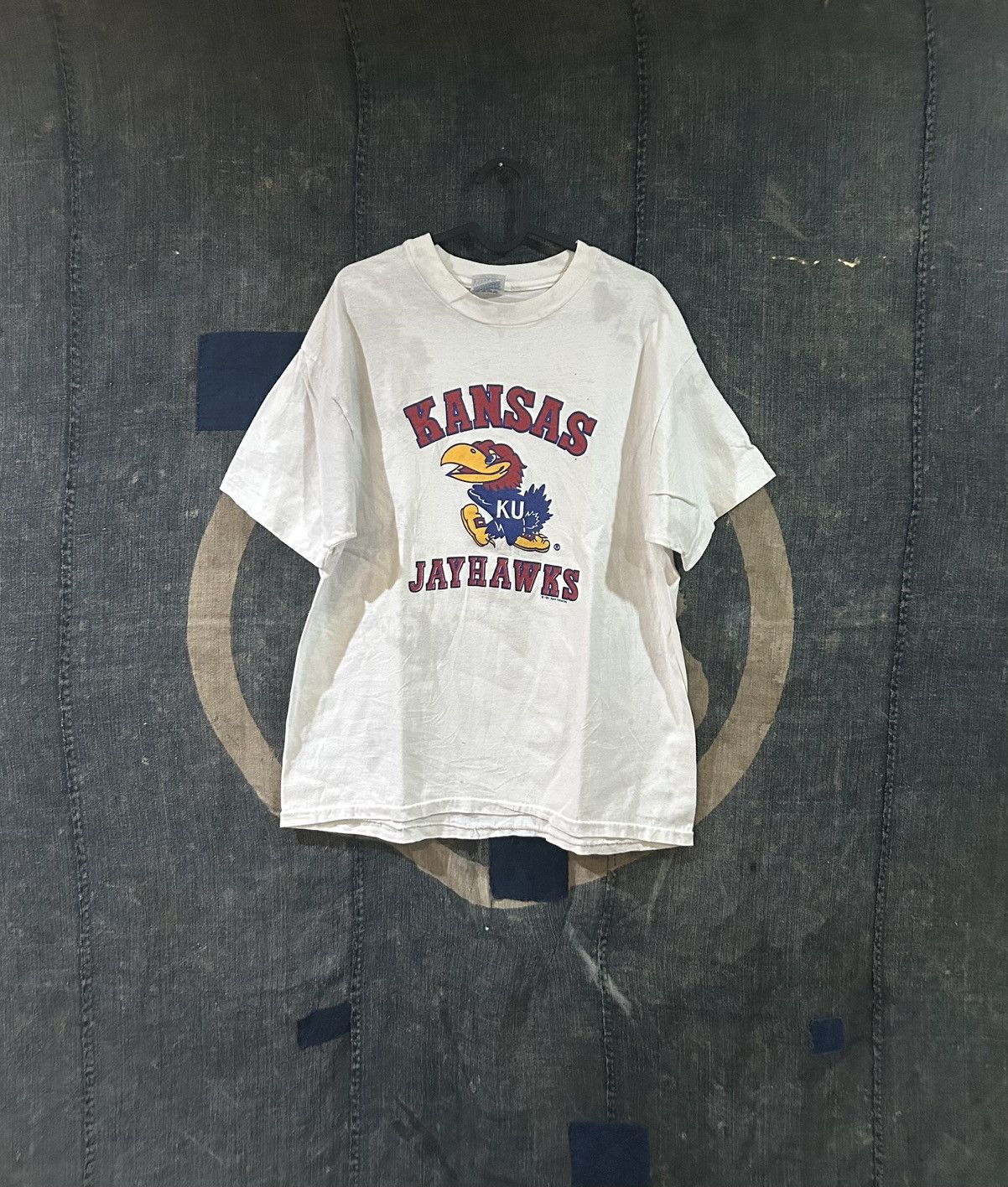 Vintage 90s Graphic T Shirt Kansas Jayhawks Collegiate Hoodie, Sweatshirt | FlexRushtees.com