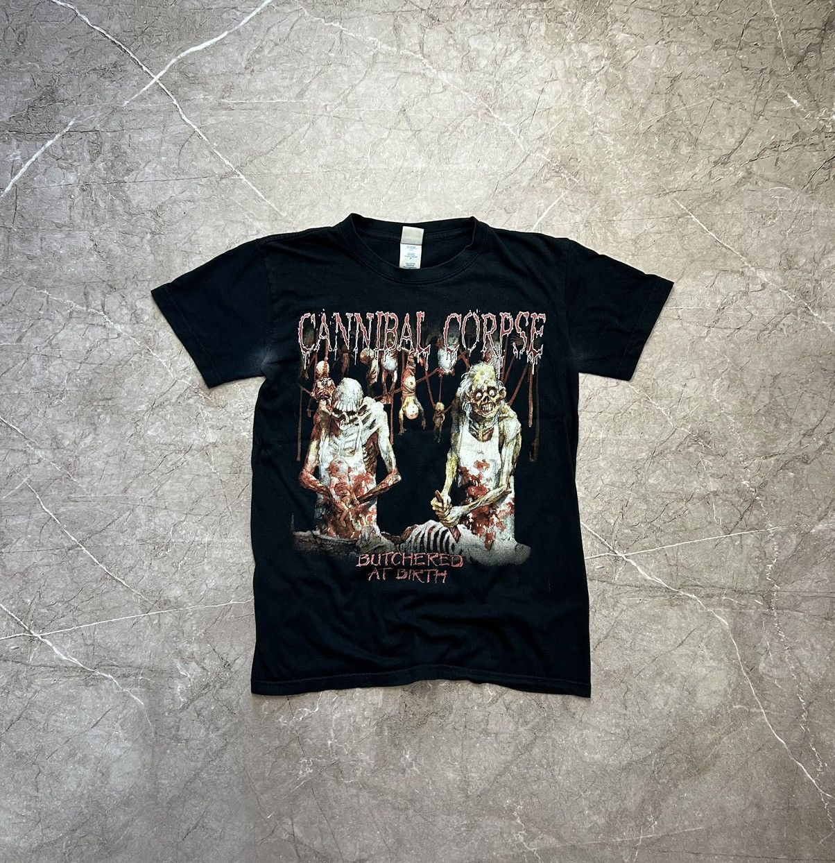 Vintage Cannibal Corpse Death Metal Shirt Vintage Band Tees Hoodie, Sweatshirt | FlexRushtees.com