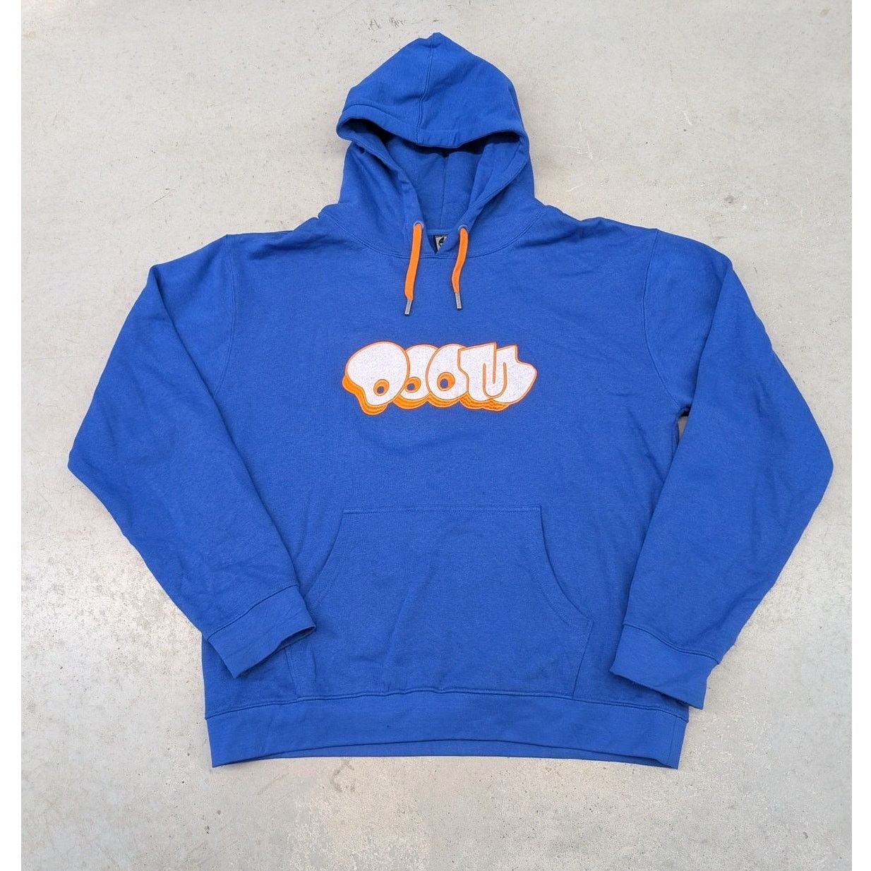 Mf Doom Gas Drawls Mf Doom Blue Orange Hoodie