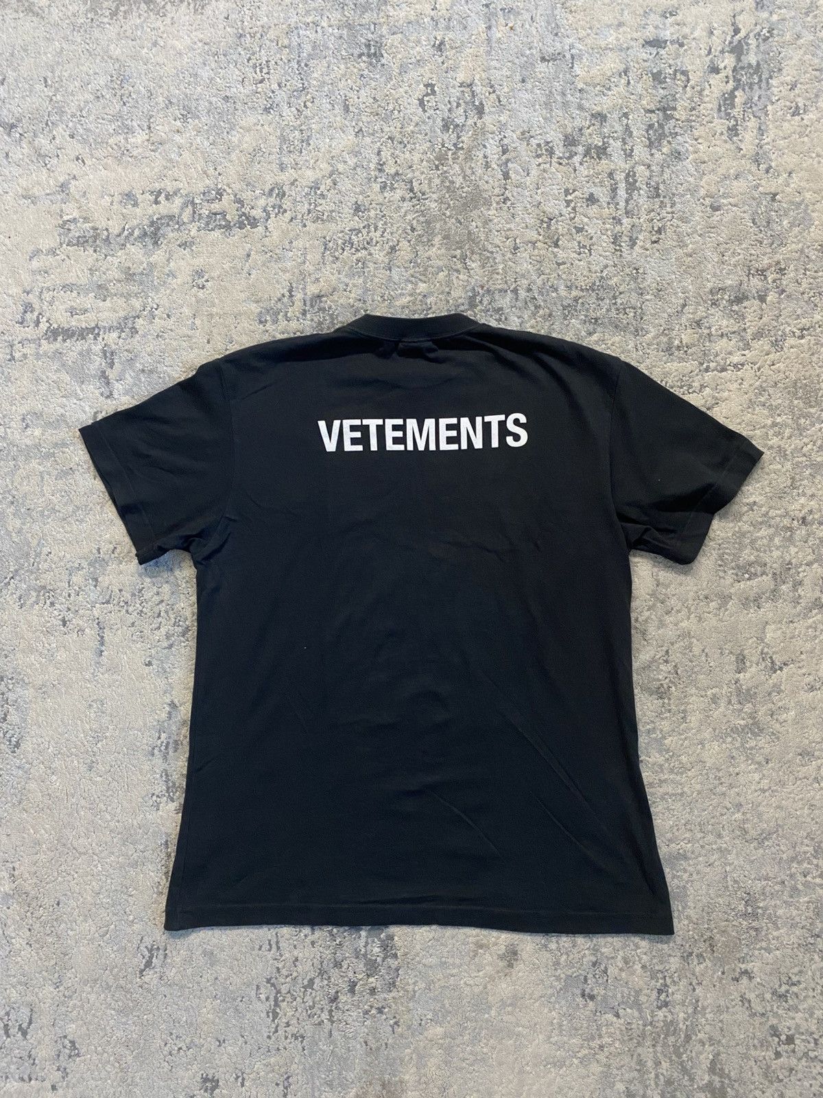 Vetements Staff Logo Tee M 2 Hoodie, Sweatshirt | FlexRushtees.com