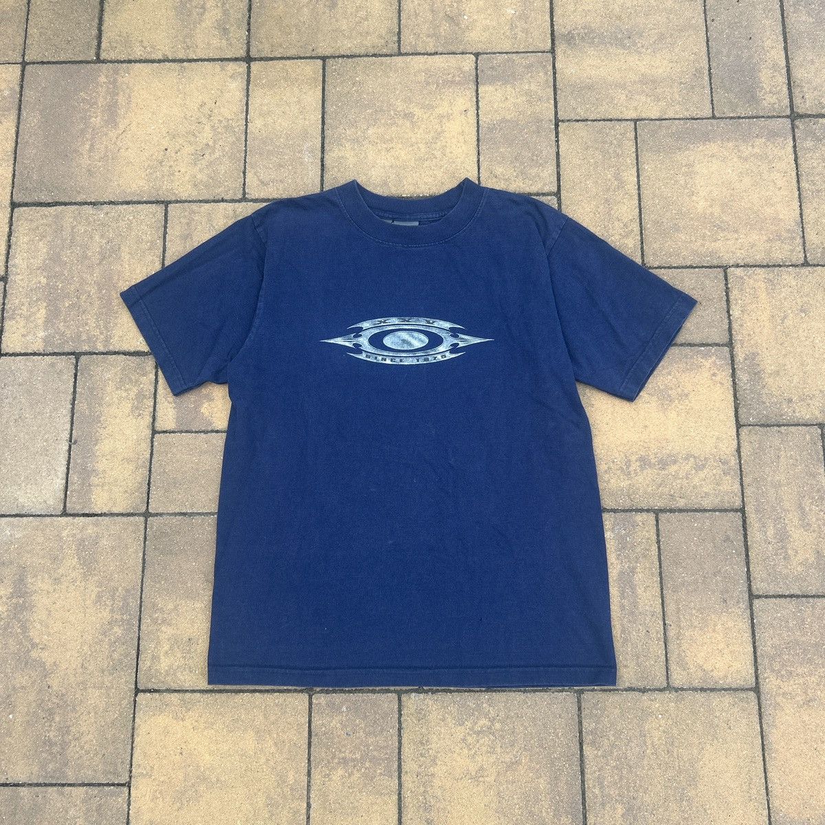 Grail Vintage Oakley Software 25th Anniversary Navy T Shirt Hoodie, Sweatshirt | FlexRushtees.com