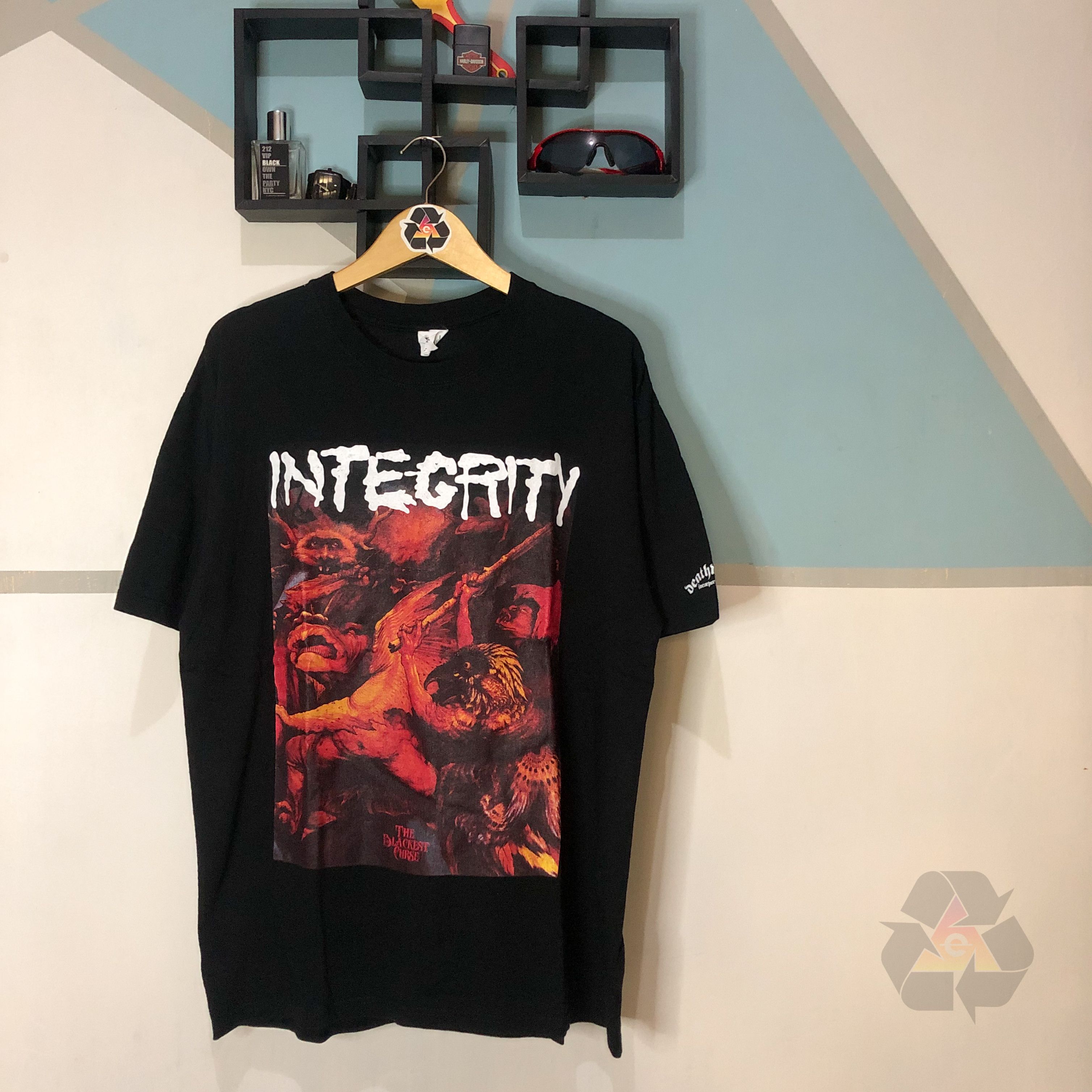 Band Tees Vintage Integrity The Blackest Curse Deatwish T Shirt Hoodie, Sweatshirt | FlexRushtees.com