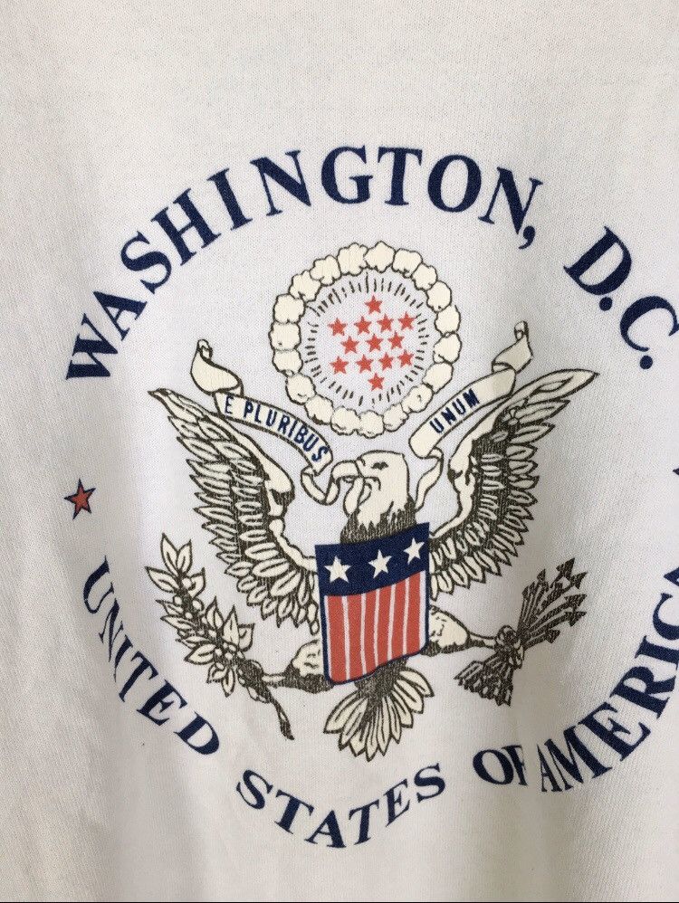 Vintage Fruit Of Loom Washington Emblem Sweater