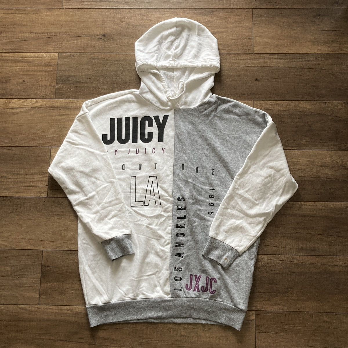 Couture Juicy Couture Los Angeles Mixed Graphic Hoodie Sportswear Y2 T-Shirts, Sweatshirt | FlexRushtees.com