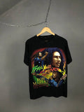 Bob Marley Vintage Band Overprinted Tee Hoodie, Sweatshirt | FlexRushtees.com