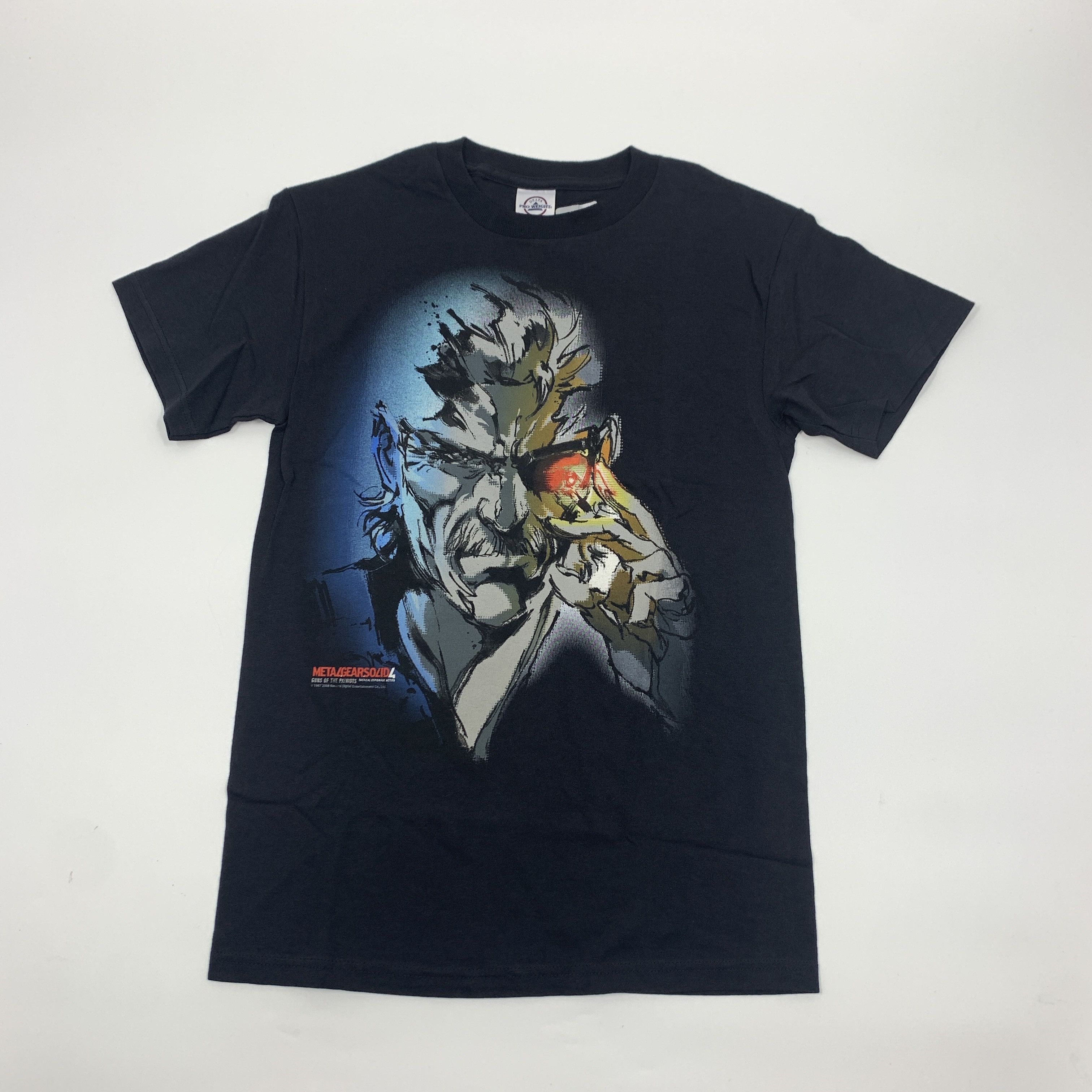 Vintage 2008 Metal Gear Solid 4 Promo T Shirt Size S