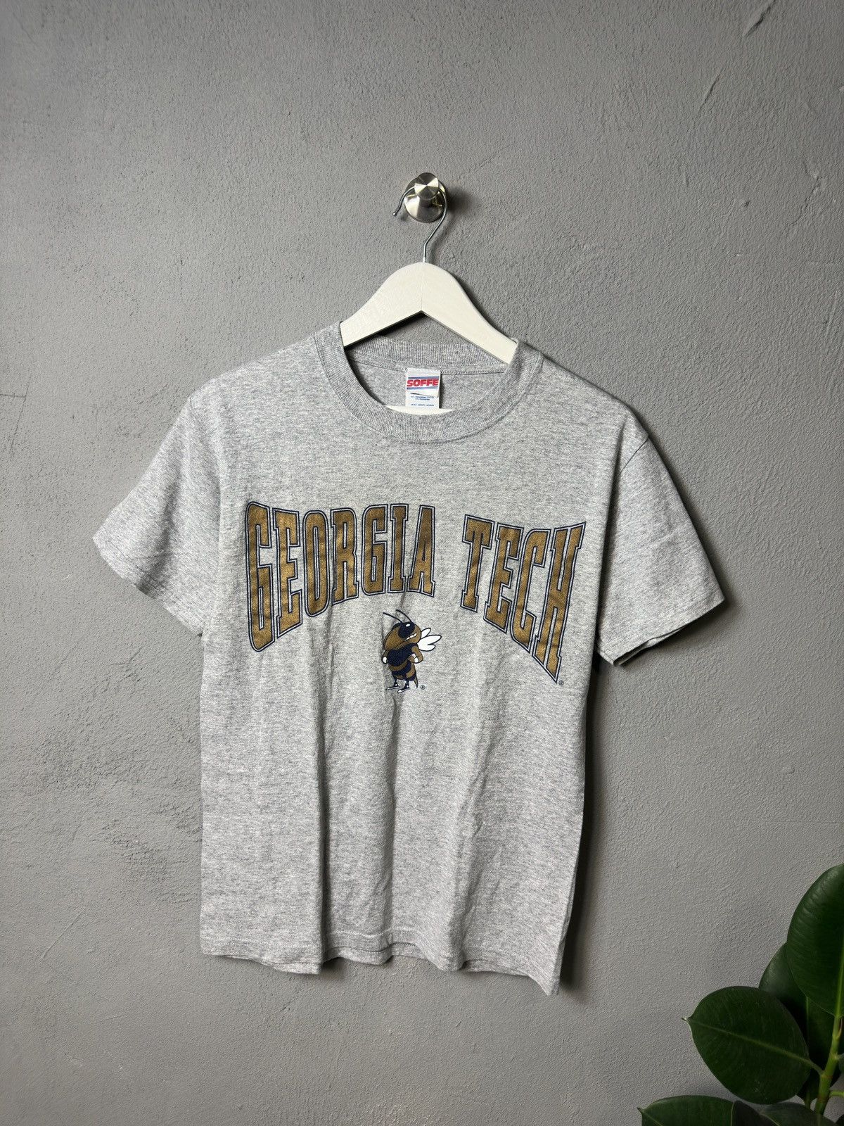Vintage 90s Georgia Tech Amazing Rare College Tee Hoodie, Sweatshirt | FlexRushtees.com