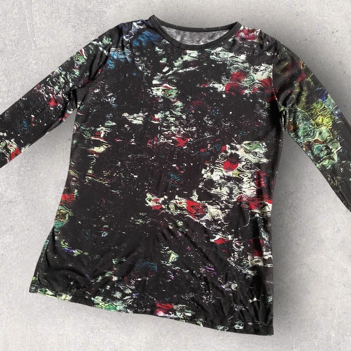 Yohji Yamamoto Noir Aw20 21 Psychedelic Oversize L S