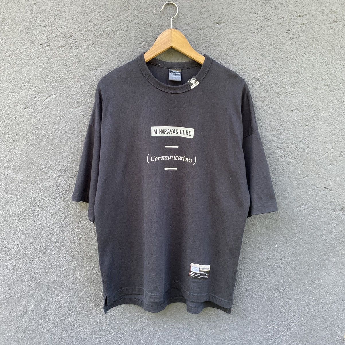 Maison Mihara Yasuhiro Miharayasuhiro Good Inspiration Oversized Tee Hoodie, Sweatshirt | FlexRushtees.com