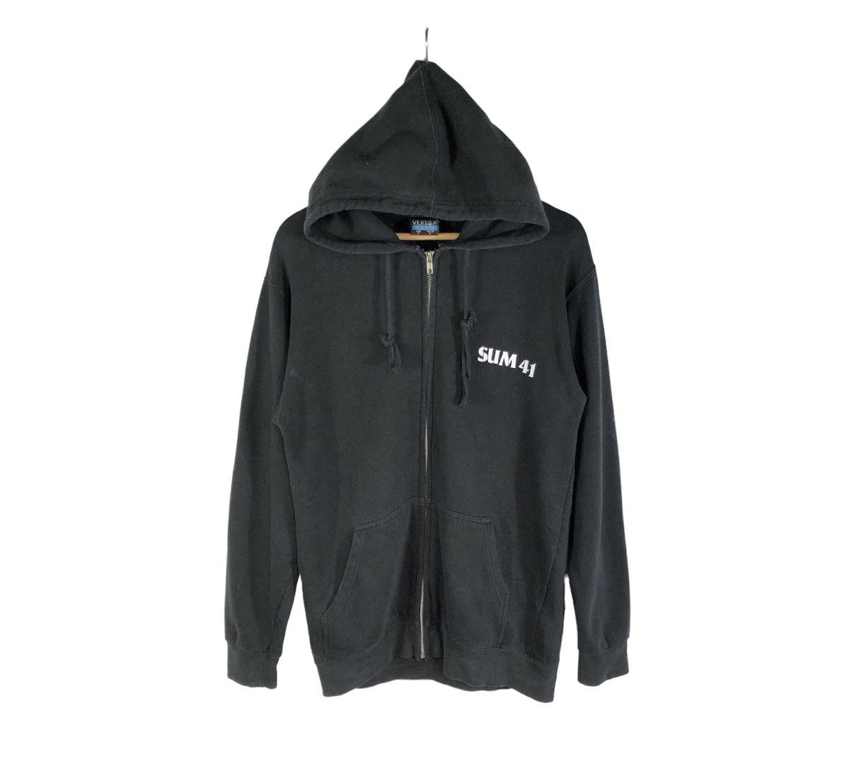 Japanese Brand X Vintage Sum 41 Punk Rock Zipper Hoodie T-Shirts, Sweatshirt | AU16VibeMintTees.com