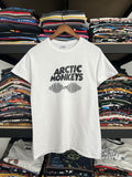 Vintage 2000s Arctic Monkeys White Tee Hoodie, Sweatshirt | FlexRushtees.com