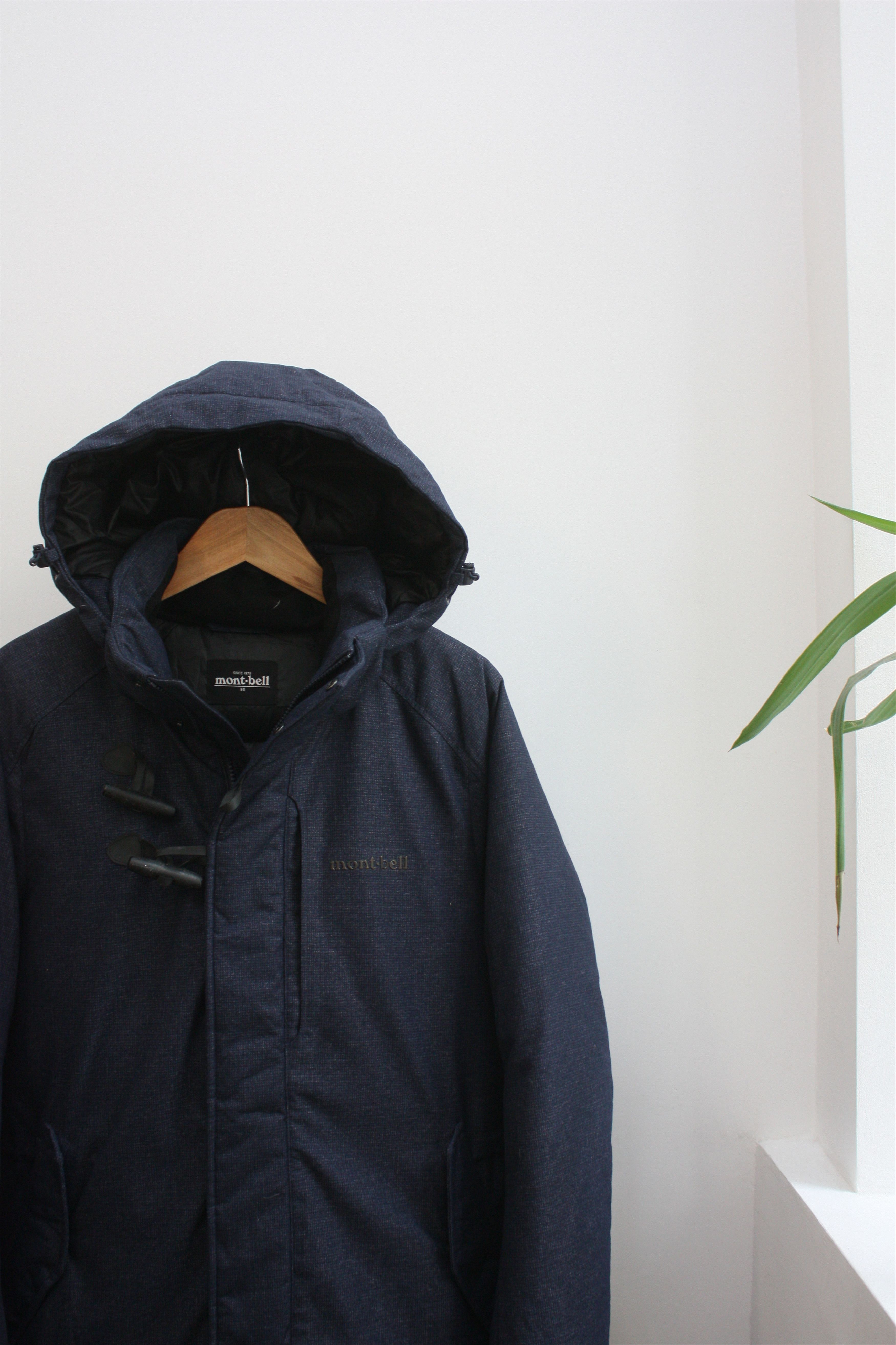 Montbell Navy Melange Puffer Down Parka Men S