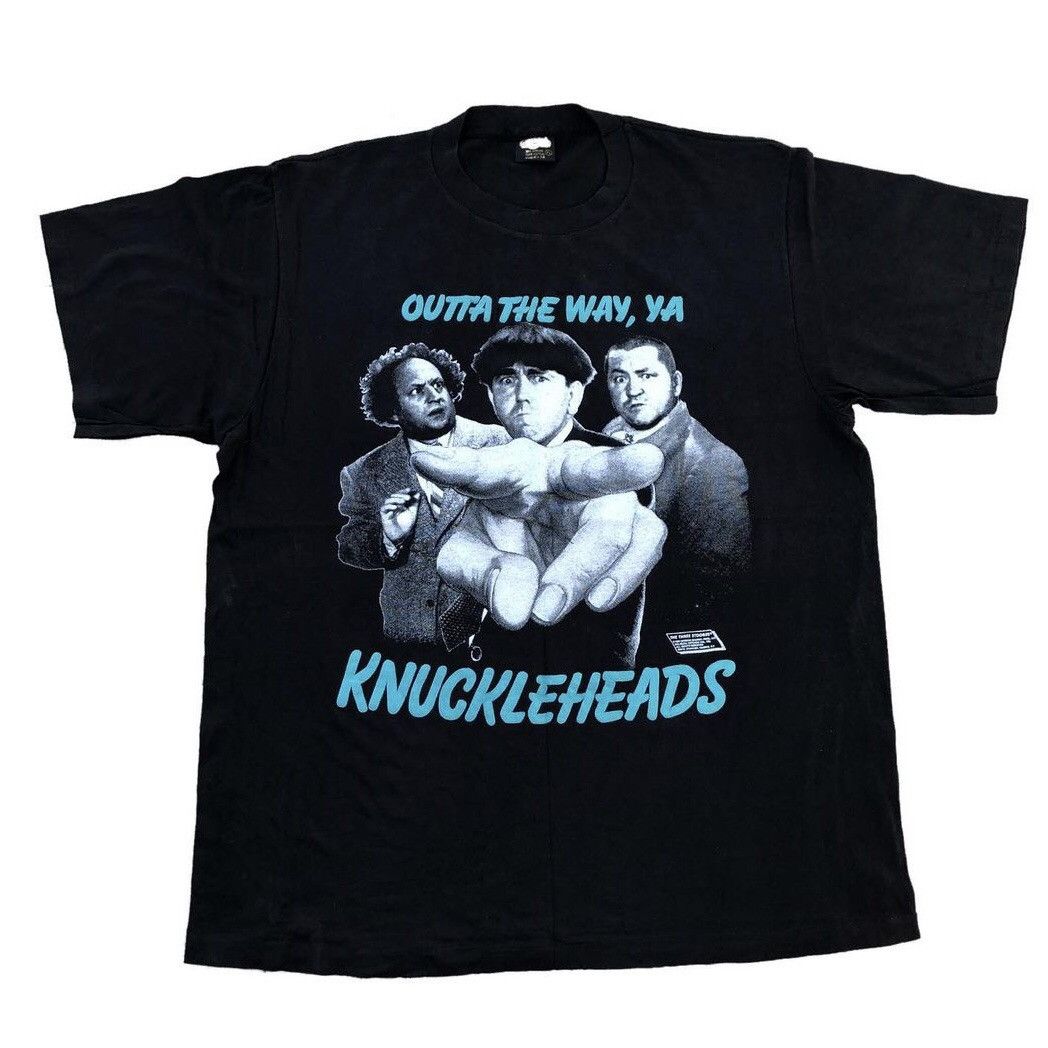 Vintage The Three Stooges 90s T Shirt Deadstock Hoodie, Sweatshirt | FlexRushtees.com