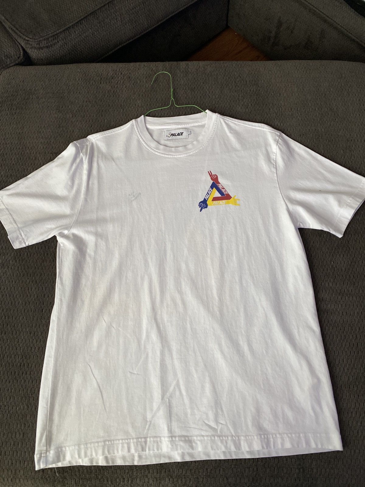 Palace Jcc Tee White Hoodie, Sweatshirt | FlexRushtees.com