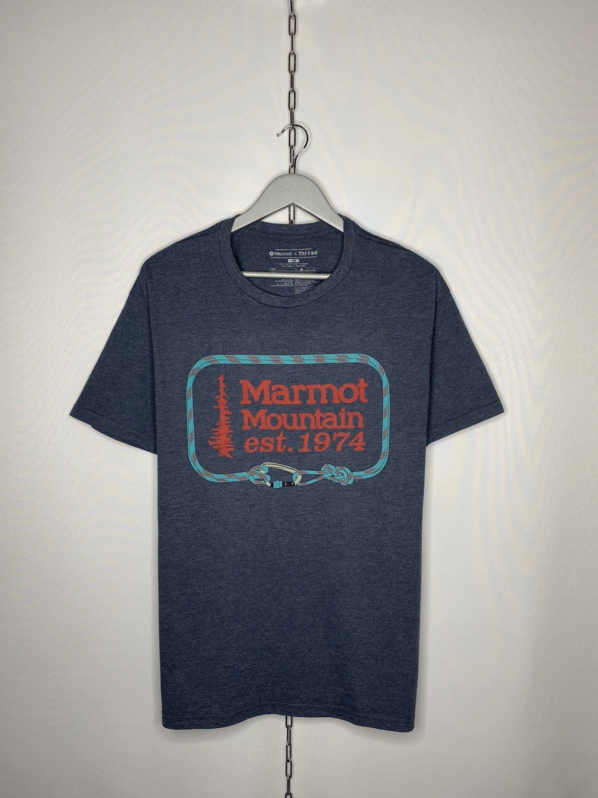 Marmot Mountain T Shirt Short Sleeve Outdoor Hiking