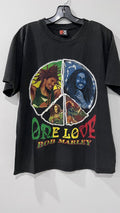 Marley Bob Marley One Love Double Sided Tee Size Large Hoodie, Sweatshirt | FlexRushtees.com