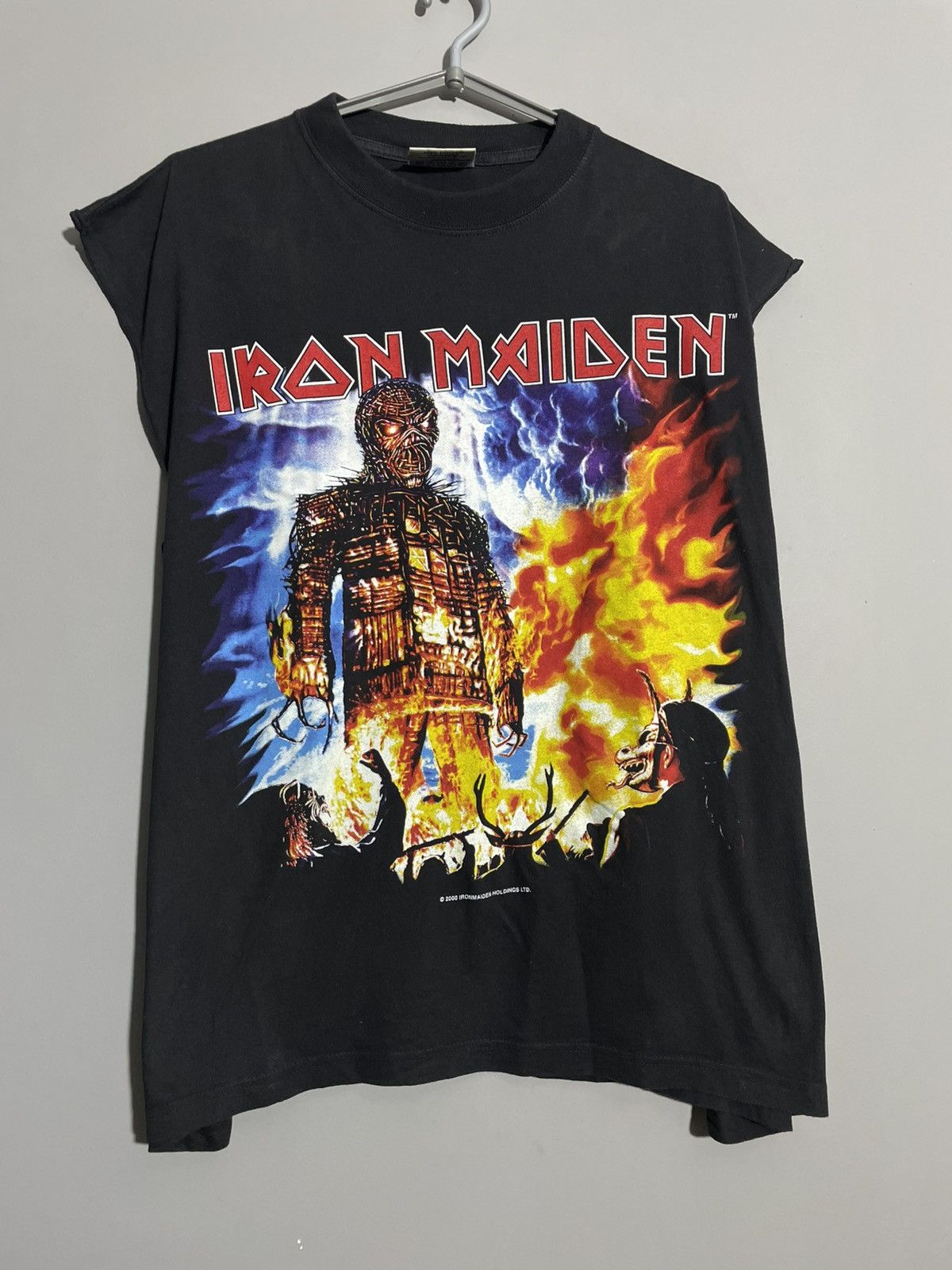 Vintage Iron Maiden European Tour 2000s Original Shirt Hoodie, Sweatshirt | FlexRushtees.com