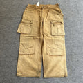 Vintage Carhartt Cargo Double Knee Eb219 Brn