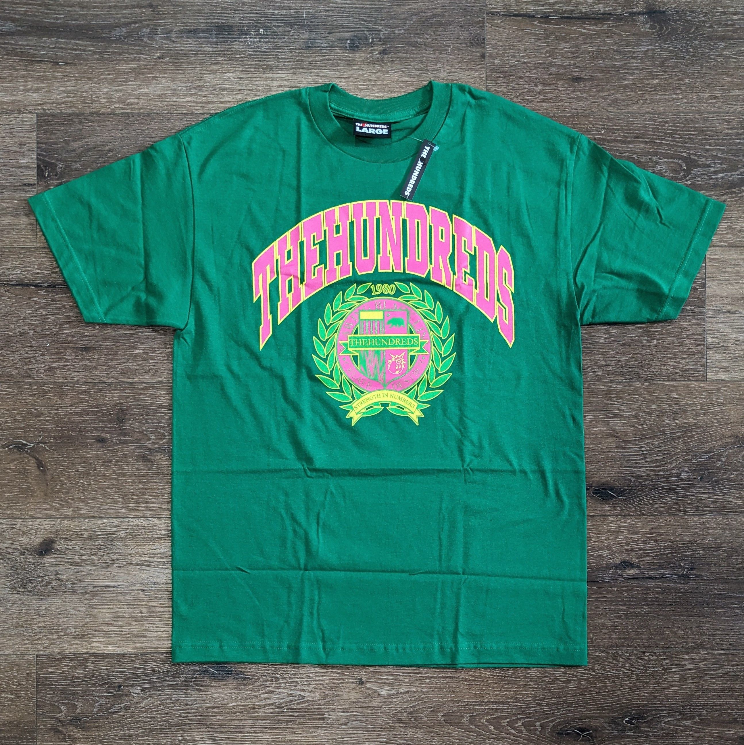 Hundreds Nwt The Hundreds Crest Logo T Shirt Size L Hoodie, Sweatshirt | FlexRushtees.com