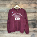 Vintage Hanes U S A Vintage Maroon Sweatshirt 5989
