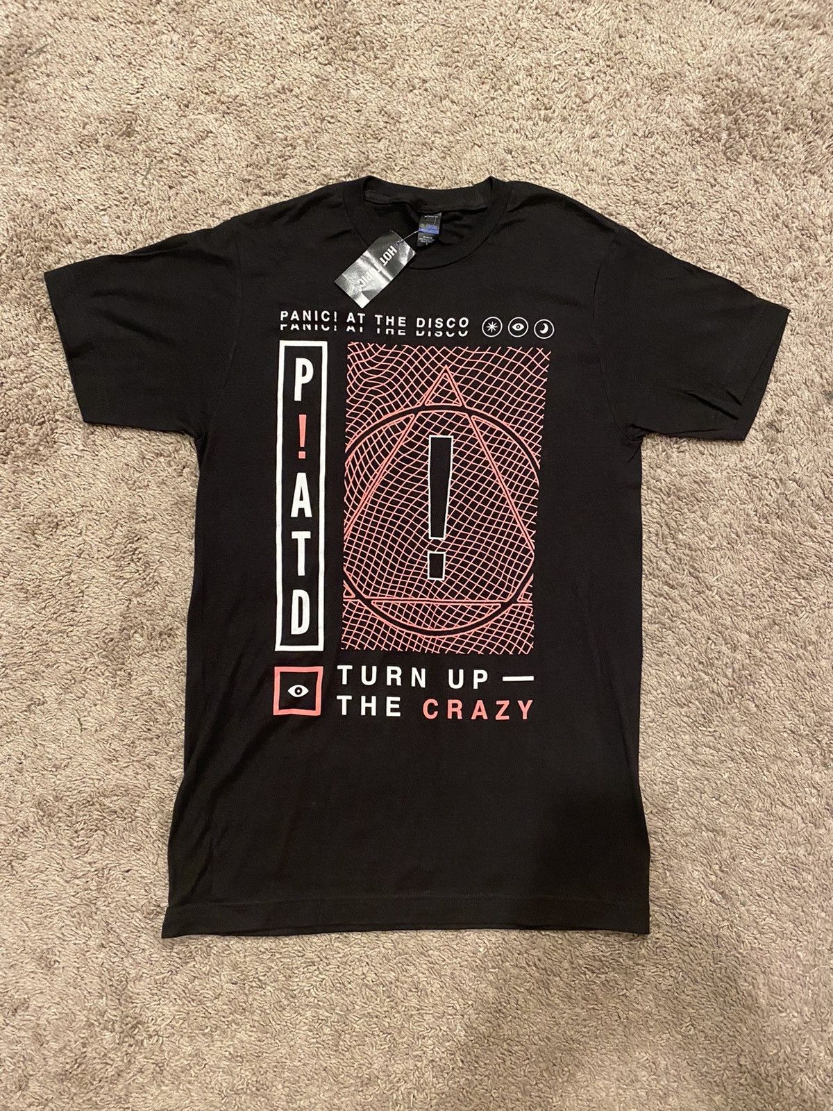 Vintage Panic At The Disco T Shirt Concert Tour Turn Up The Crazy Hoodie, Sweatshirt | FlexRushtees.com