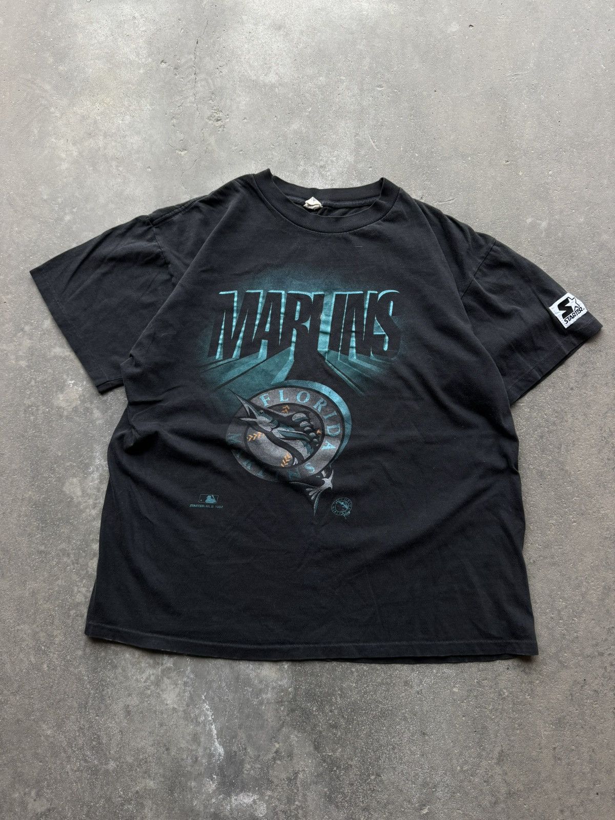 1992 Starter Florida Marlins T Shirt