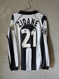 Other 1997 1998 Juventus 21 Zidane Jersey Longsleeve