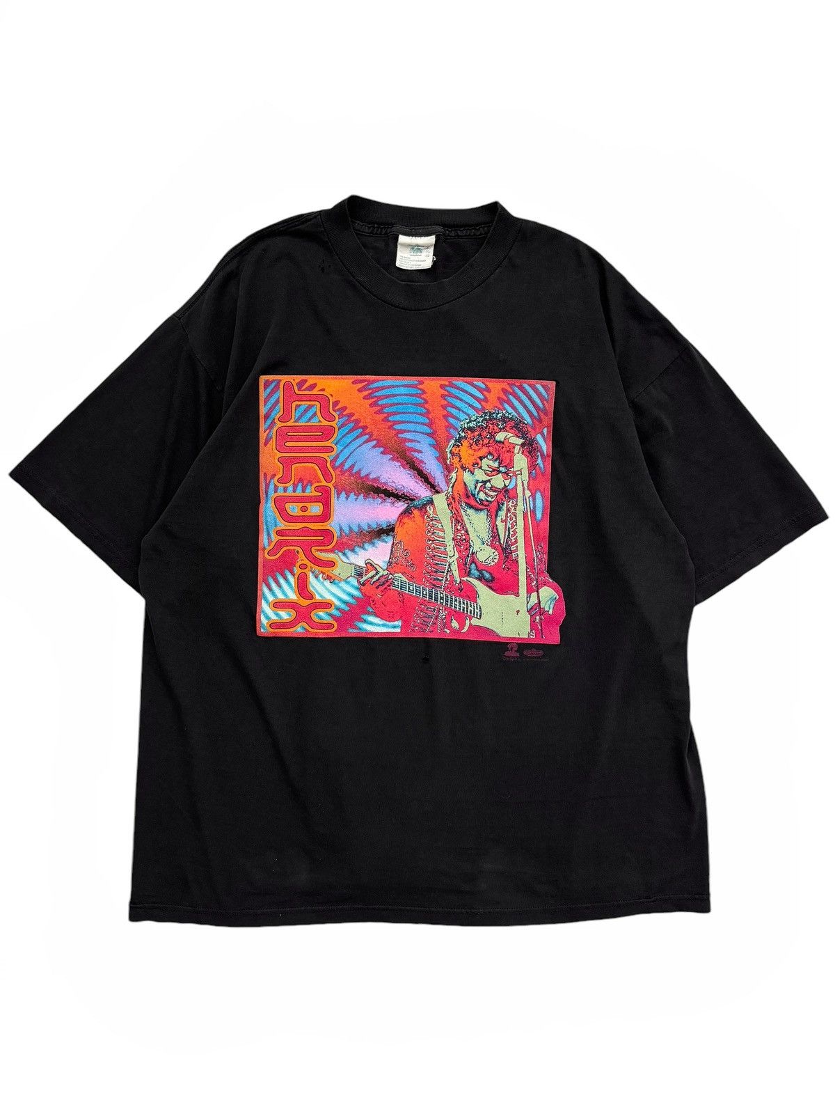 Vintage 1997 Jimi Hendrix Winterland Psychadelic Shirt