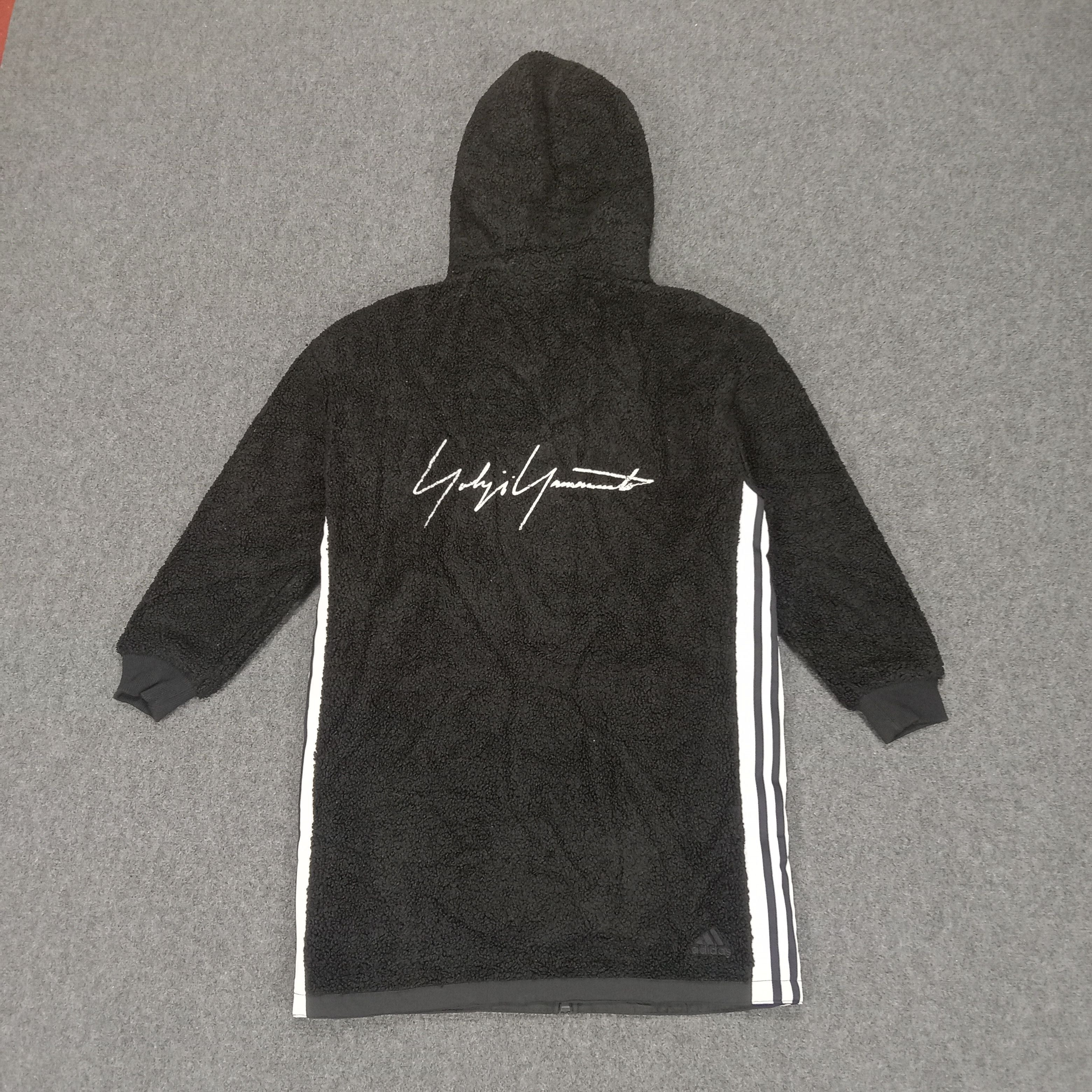 Vintage X Yohji Yamamoto Adidas Yohji Yamamoto Custom Style Sherpa Hoodies