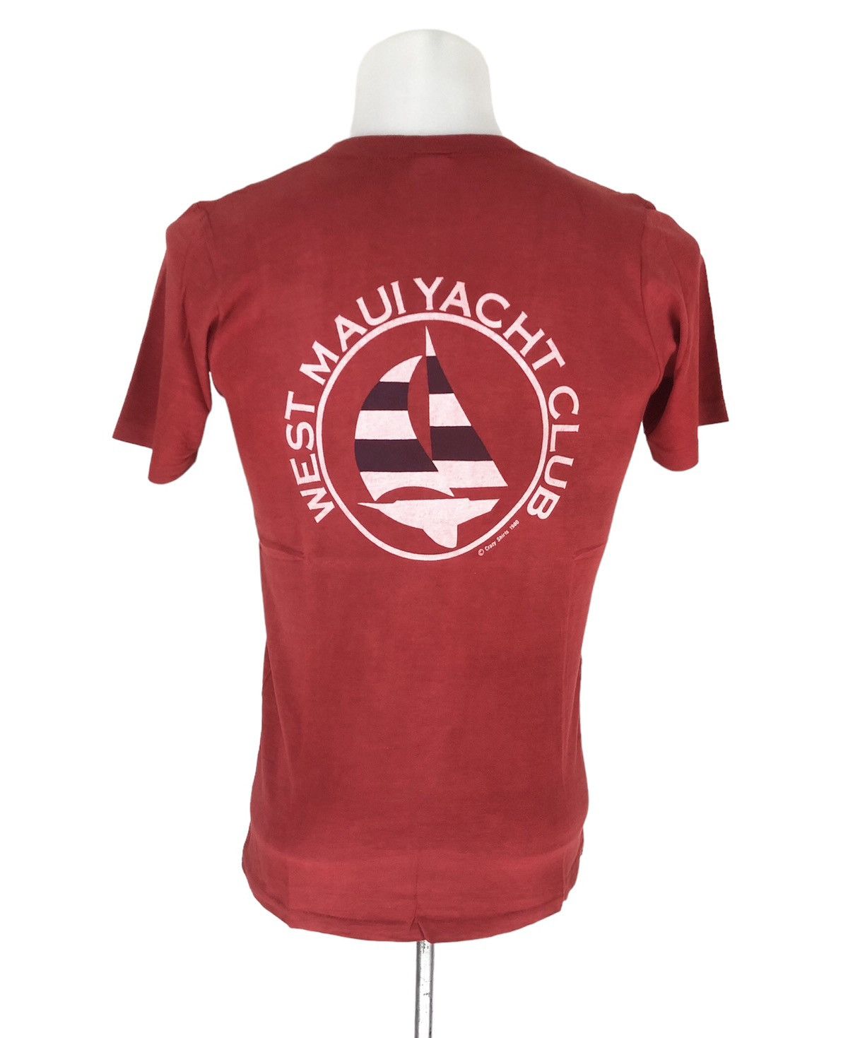 Vintage West Maui Yacht Club 1980 Crazy Shirt Hoodie, Sweatshirt | FlexRushtees.com