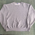 Russell Athletic Vintage 1980s Blank Gray Russell Athletic Sweatshirt Size Xl