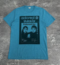 Band Tees Oasis Addored Band T Shirt Blue Size M Hoodie, Sweatshirt | FlexRushtees.com